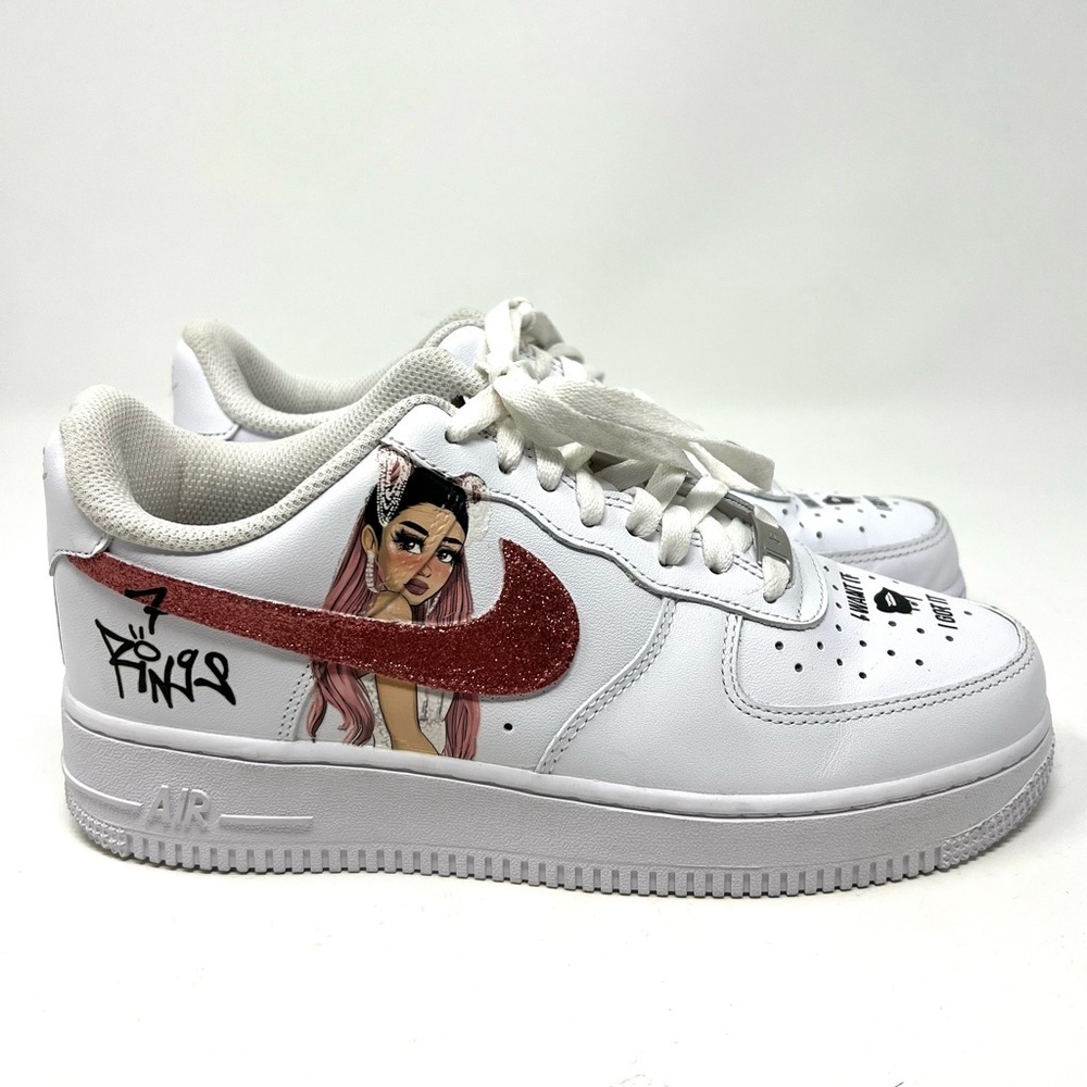 Nike force 1 custom Ariana grande sneakers 7